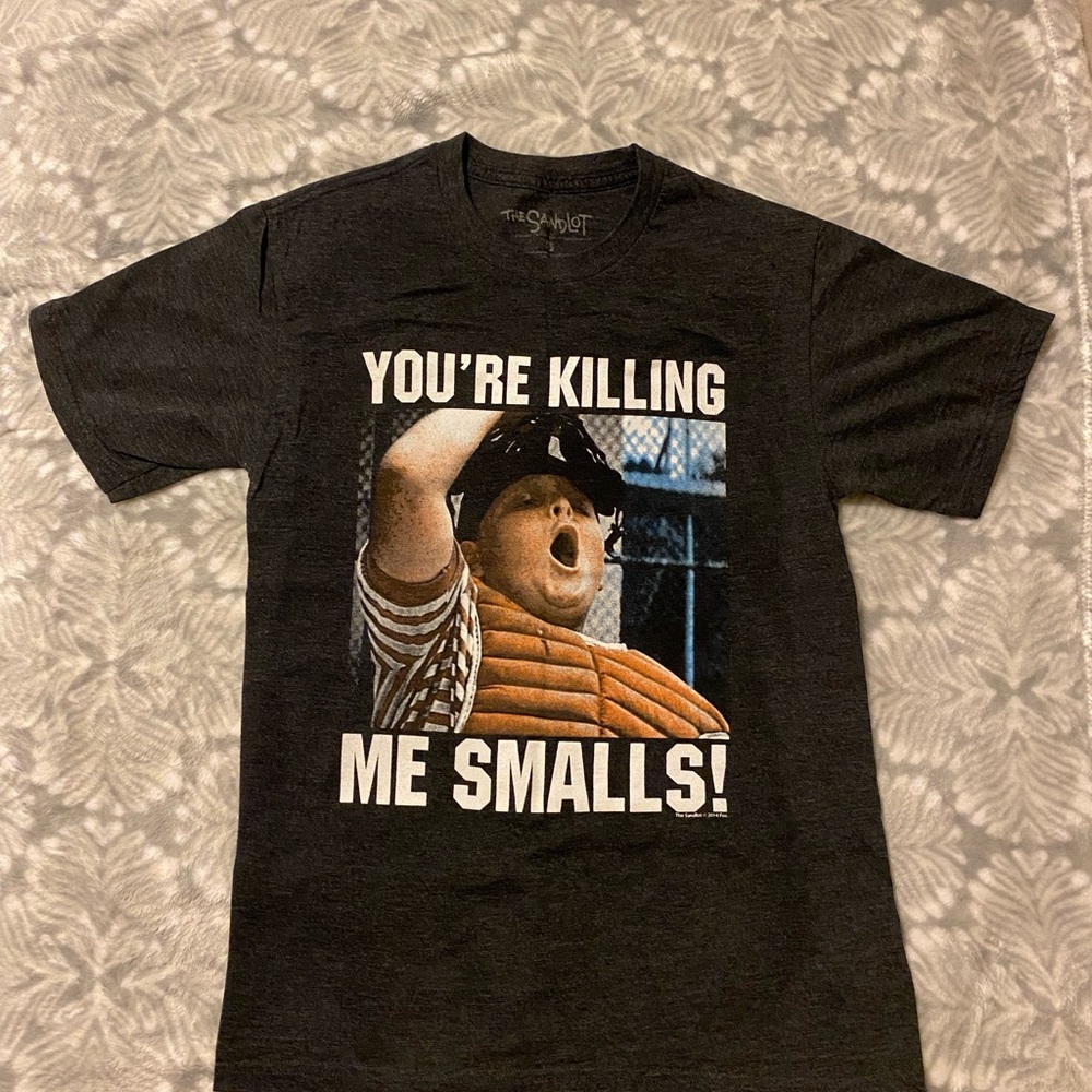 Gray Graphic T-Shirt for Small Pets